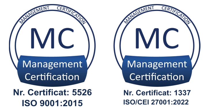 MC Management Certification - ISO 9001:2015 & ISO/CEI 27001:2022