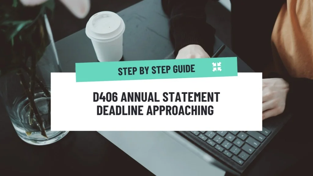 The first deadline for submitting the D406 annual statement regarding fixed assets is approaching. Are you ready?