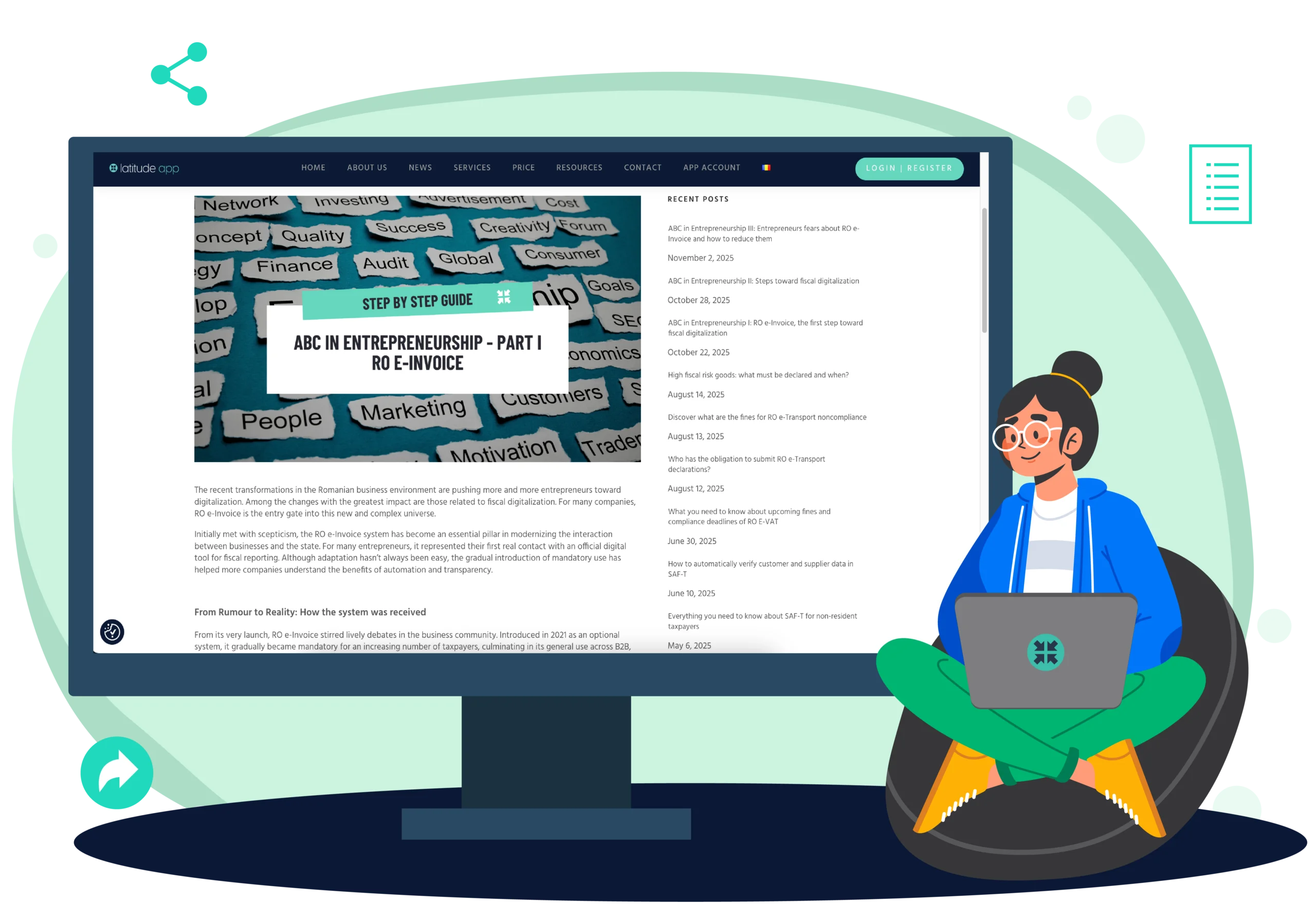 Latitude App Articles