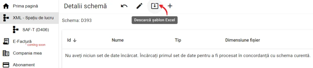 Descarcă șablonul Excel