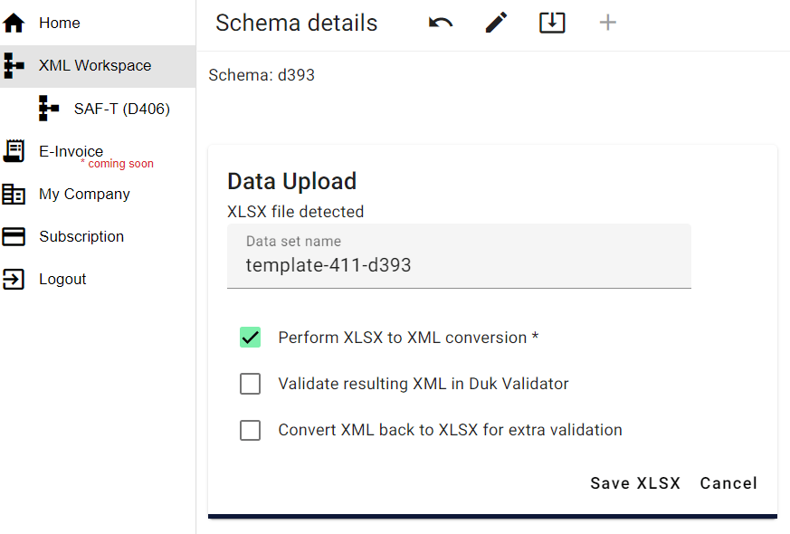 Încarcă set de date Excel